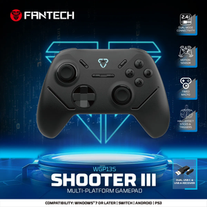 Control Inalámbrico Fantech Shooter III WGP13S Negro