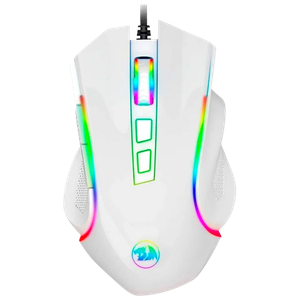 Mouse Gaming Redragon Griffin RGB M607 Blanco