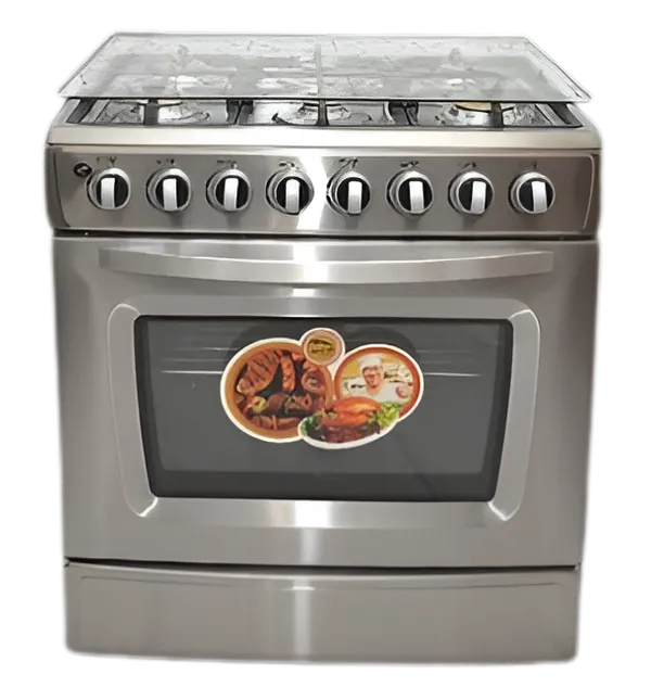 Cocina JAGUAR 6H( QUEMADORES DE HIERRO COLADO Y PLANCHA)