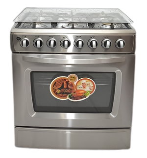 Cocina JAGUAR 6H( QUEMADORES DE HIERRO COLADO Y PLANCHA)