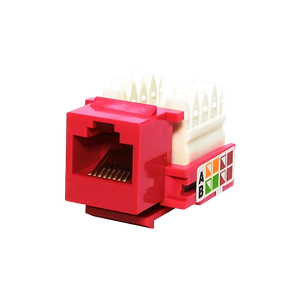 Modulo Keyston Jack CAT5e 110 Rojo Nexxt
