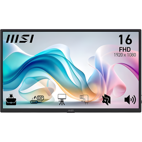 Monitor 16.5" Portátil MSI PRO MP165-E6