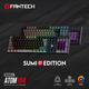 Teclado Mecánico Fantech Atom104 MK886V2 Negro