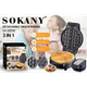 Waflera 3 en 1 SOKANY