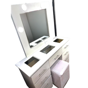 Peiandora Vanity Hollywood 9 Gavetas con Luces LED