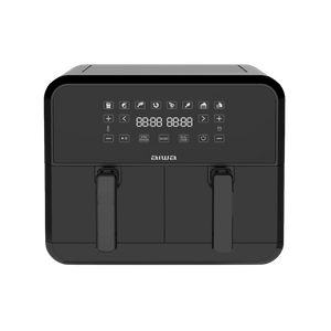 Freidora de Aire Aiwa Doble Compartimiento 8lts