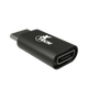 ADAPTADOR CON CONECTOR USB TIPO-C MACHO A MICROUSB 2.0 HEMBRA