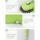 Mopa Giratoria Rotary Mop – Centrífugo de Acero Inoxidable, Giro 360°, Incluye Repuesto