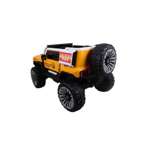 Carro Eléctrico Infantil 4x4 Lbuiejan Hydra – Amarillo con Panel Multimedia