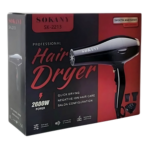 Secador de cabello frío y caliente Sokani
