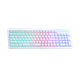 Teclado Gaming Xtrike Me KB-309 WH | Blanco con Iluminación 3-Colores