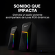 Corneta 2.0 Bluetooth Xtrike Me SK-503 – Estéreo RGB con Conexión Versátil