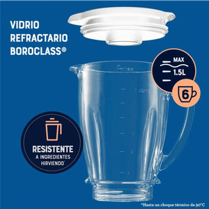 Licuadora 1.5Lts Oster Botones Verde
