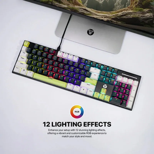 Teclado Mecánico Fantech Atom104S MK878S