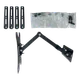 Soporte de Pared Articulado ALL CP302A – 14" a 42", Movimiento Total, VESA 200x200mm
