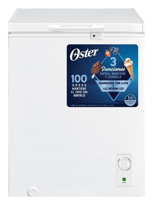 Congelador 100L Oster