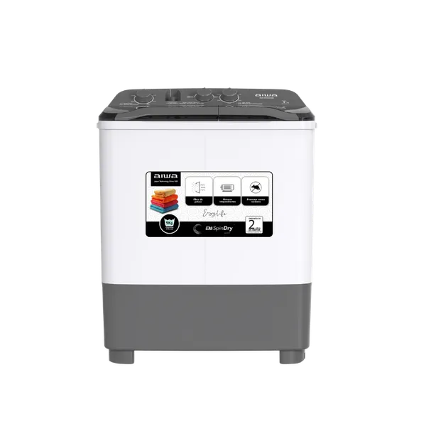 Lavadora doble tina 9kg Aiwa