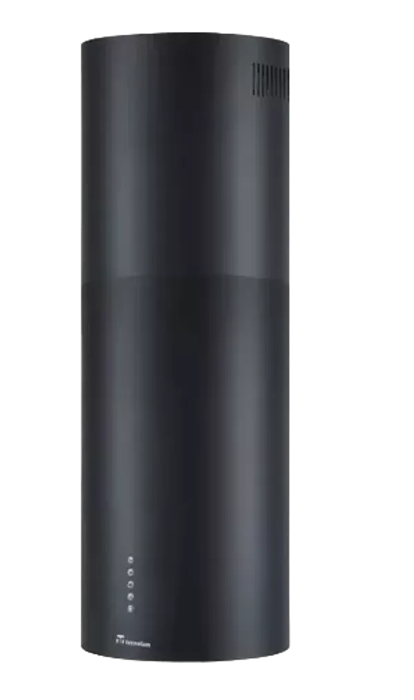 Campana De Isla De 35 Cm Cilindra Tecnolam Color Negro