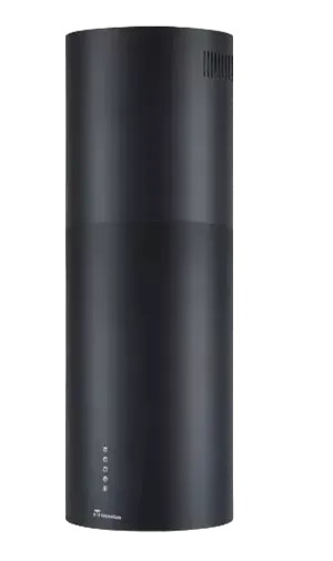 Campana De Isla De 35 Cm Cilindra Tecnolam Color Negro