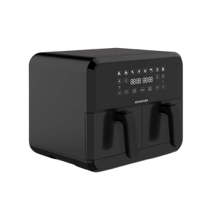 Freidora de Aire Aiwa Doble Compartimiento 8lts