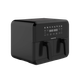 Freidora de Aire Aiwa Doble Compartimiento 8lts