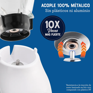 Licuadora 1.5Lts Oster Perilla Blanca