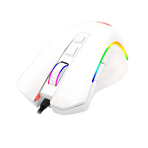 Mouse Gaming Redragon Griffin RGB M607 Blanco