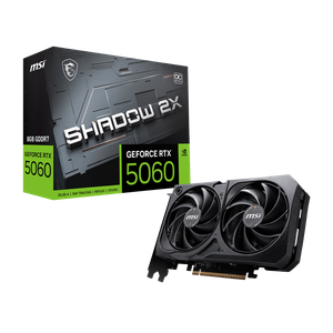 Tarjeta Gráfica MSI GeForce RTX 5060 Shadow 2X 8GB