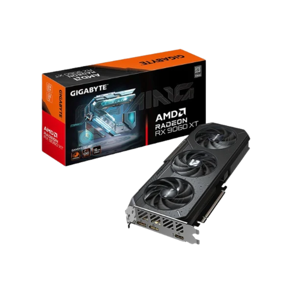 Tarjeta Gráfica Gigabyte Radeon RX 9060 XT 16GB Gaming 3 fans