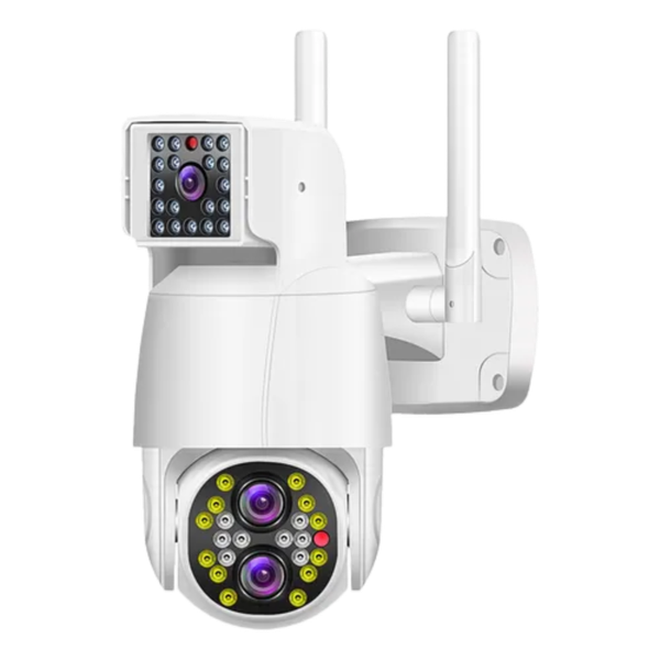 Cámara WiFi EC153 Doble Lente 2MP con Visión Nocturna y PTZ