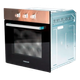 Horno Eléctrico Frigilux Empotrable Mecánico con Convección 56L