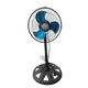 Ventilador de Pedestal Coven 10" – 60W, Aspas de Alto Flujo, Diseño Compacto [Azul/Negro]