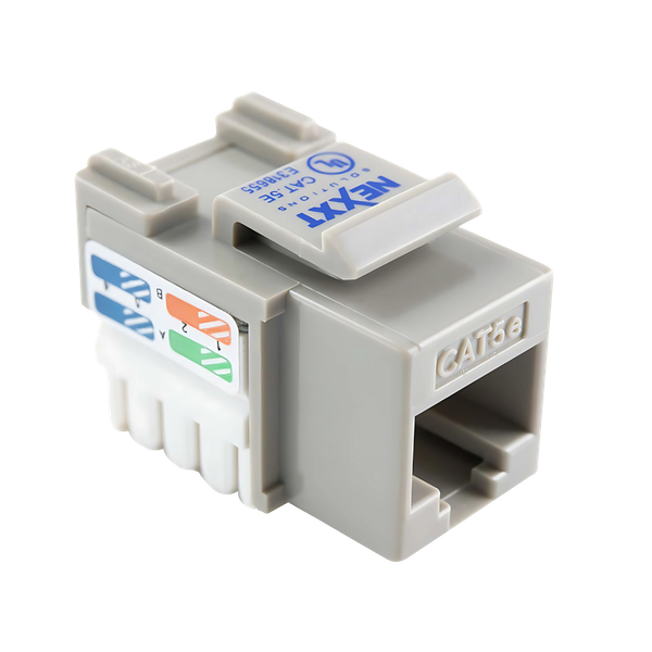 Modulo Keyston Jack Cat5e 110 Gris Nexxt