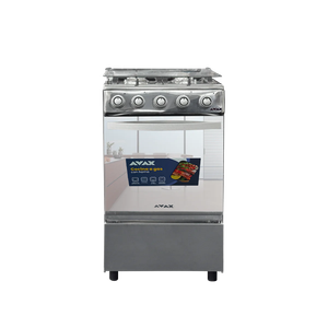 Cocina a Gas 4 Hornillas AVAX – Acero Inoxidable