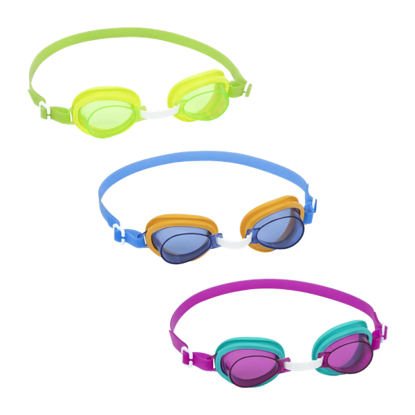Lentes de Natación Infantiles Bestway Aqua Burst Essential 3 Pack