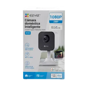 Cámara Inteligente EZVIZ H1C – Resolución 1080P, Audio Bidireccional, Detección Humana [Compacta]