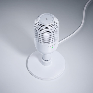 Micrófono Razer Seiren Mini V3 Quartz Edition Blanco