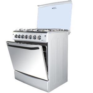 Cocina a gas 6H 30" Gplus Gris