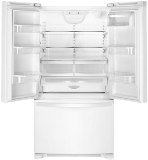 Nevera tres puertas blanca WHIRLPOOL