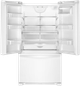 Nevera tres puertas blanca WHIRLPOOL