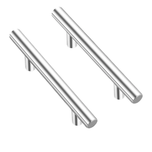 Tirador para Muebles en Acero Inoxidable Satinado