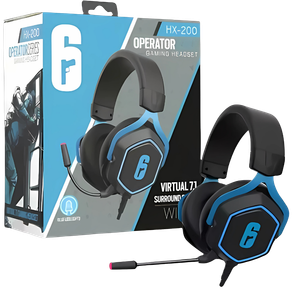 Audifonos Gaming Checkpoint HX-200 Rainbow 6 Siege
