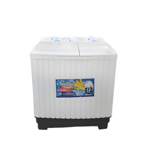 Lavadora Semi-Automática7kg Omega Doble Tina Blanca