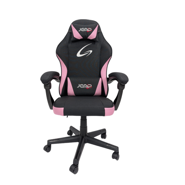 Silla Laidly Worm Jemip Gaming Negro-Rosado