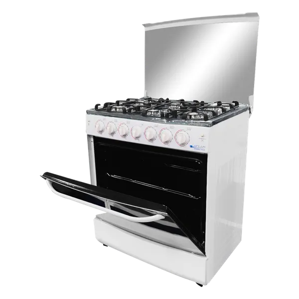 Cocina a gas 30" Gplus Blanca