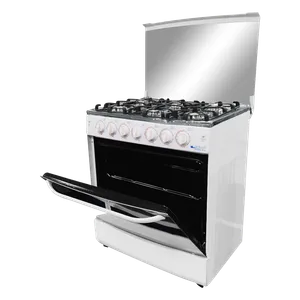 Cocina a gas 30" Gplus Blanca 