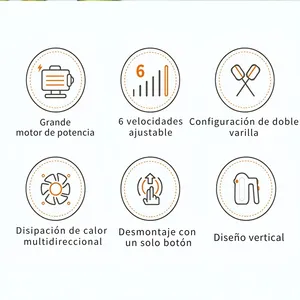 Batidora de Mano Sokany 300W – 6 Velocidades, Motor de Cobre, Base de Almacenamiento Incluida