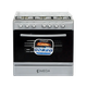 Cocina 6 Hornillas 30" Omega Silver