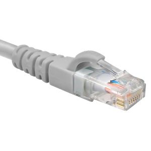 Cable de Red CAT 6 10FT Nexxt Gris
