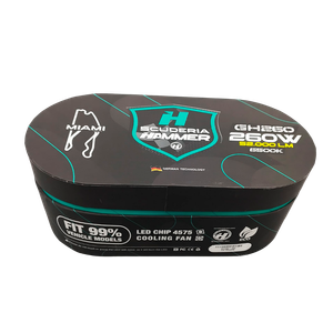 Bombillo Led Miami Escuderia Hammer Automotriz GH260 52.000LM 260W H7 6500K
